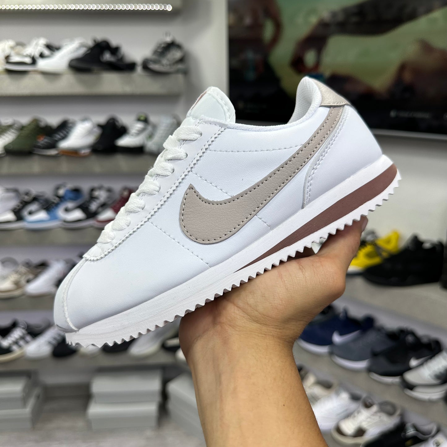 Nike Cortez White Platinum Violet